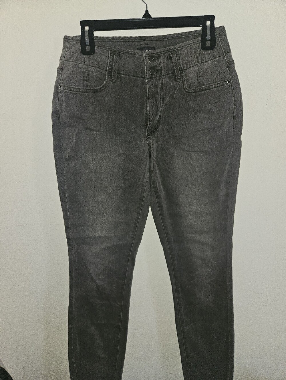 NYDJ Ami Skinny Womans Gray Pants Size 6